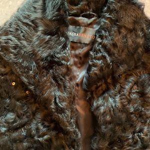 Pasha Veneto lamb skin coat size Medium.